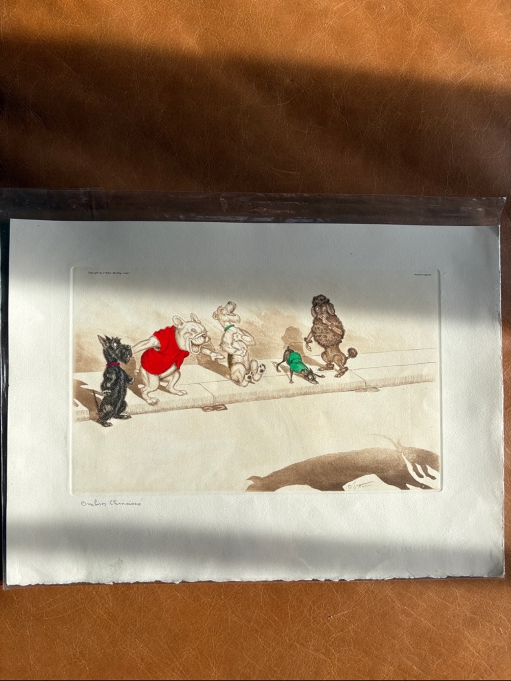 Boris O'Klein Art Print - “Dirty dogs of Paris”